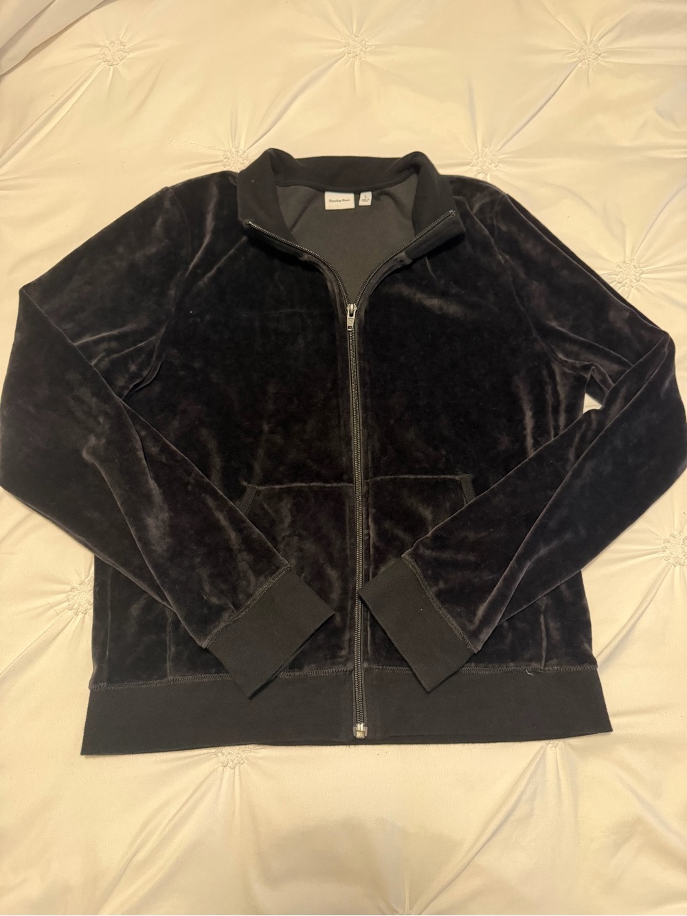 sunday best velour zipup